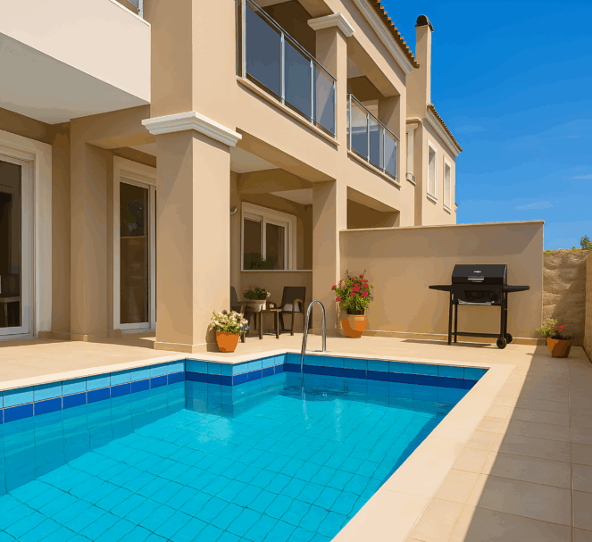 Private pool villa Maleme