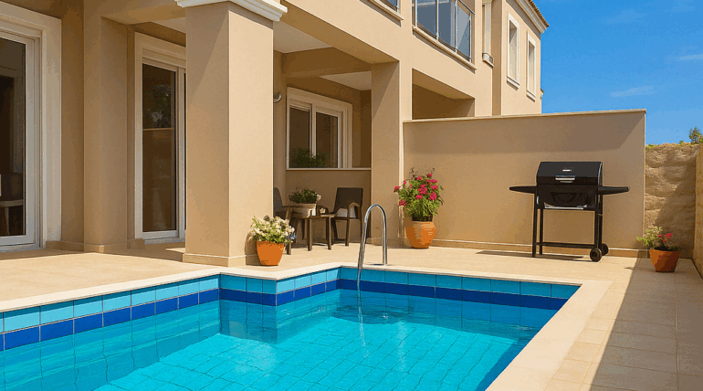 Private pool villa Maleme